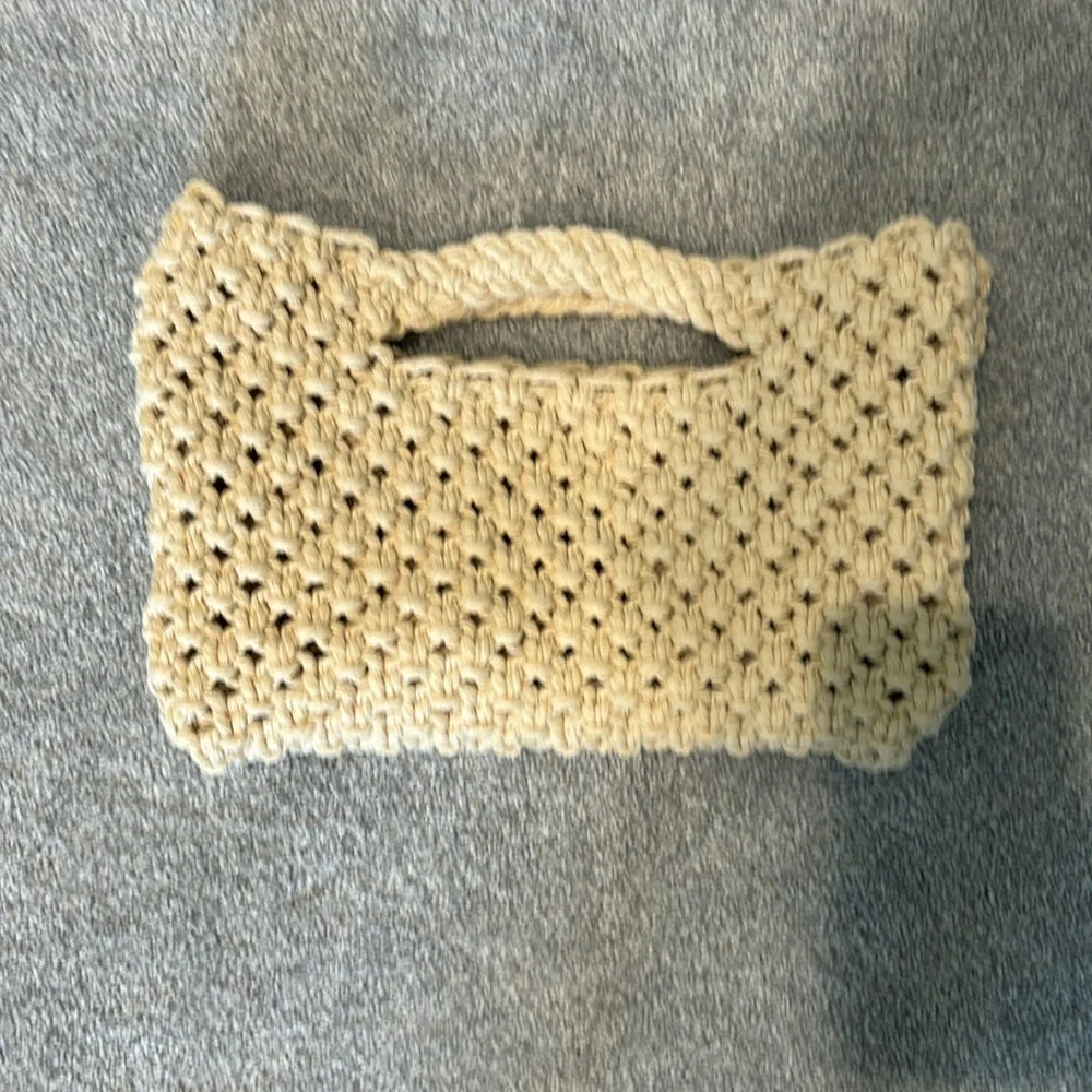 5/$25- Handmade macrame purse